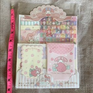 My Melody letter set